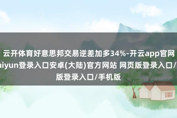 云开体育好意思邦交易逆差加多34%-开云app官网下载kaiyun登录入口安卓(大陆)官方网站 网页版登录入口/手机版